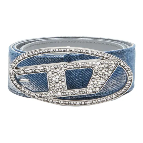 DIESEL Logo Strass Belt