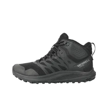 MERRELL Nova 3 Anti Slip Wear Resistant Mid Top Trekking Shoes Men's Black