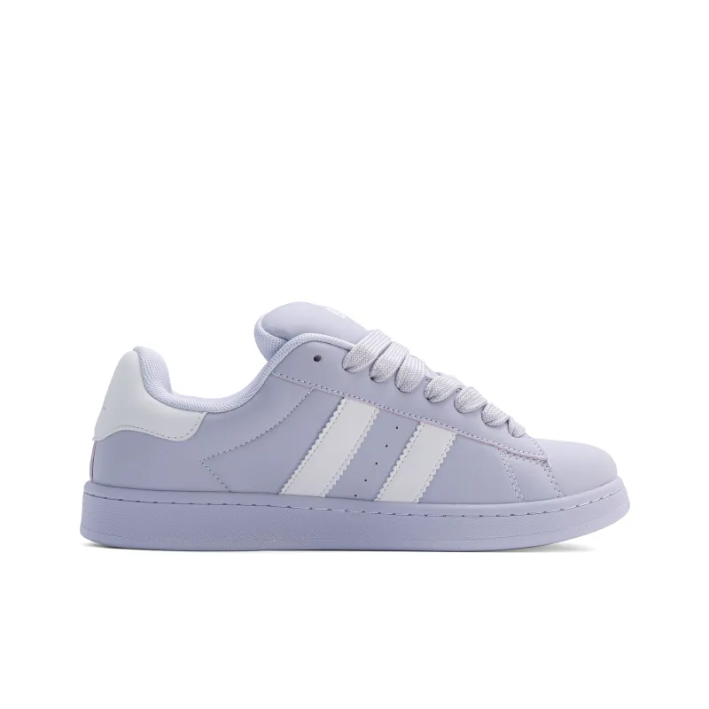GLO BULL Skateboard Shoes Unisex Low Top Light Purple-1