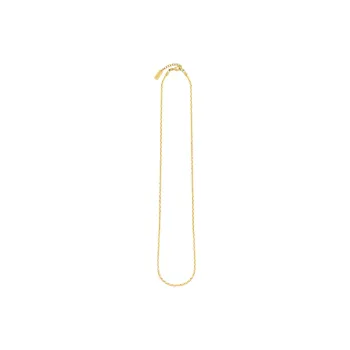 SAINT LAURENT Metal Necklaces Unisex Gold