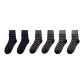6 Pack (2 Navy Blue+2 Coffee+2 Army Green)