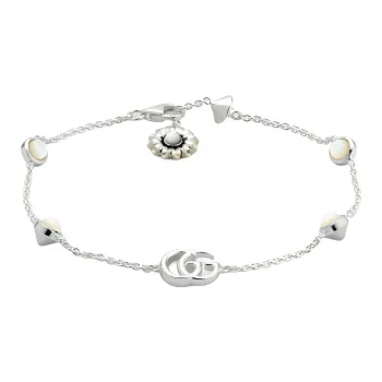 GUCCI 925 Sterling Silver Bracelets Women's Silver