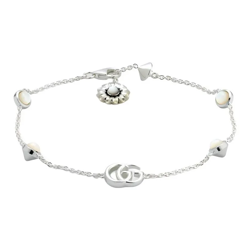 GUCCI 925 Sterling Silver Bracelets Women's Silver-0