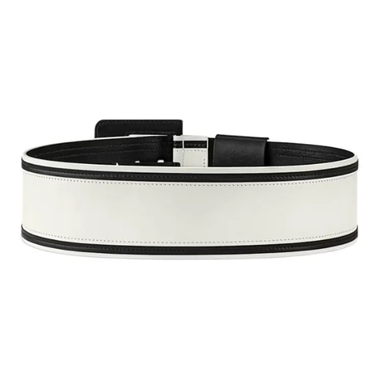 LOUIS VUITTON Leather Leather Belts Unisex White Width 7Cm-1