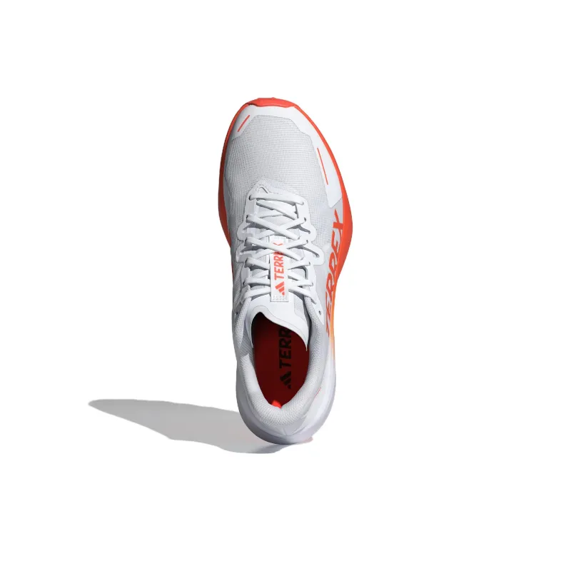 Terrex Agravic 3 Adidas 'White Semi Impact Orange'-3