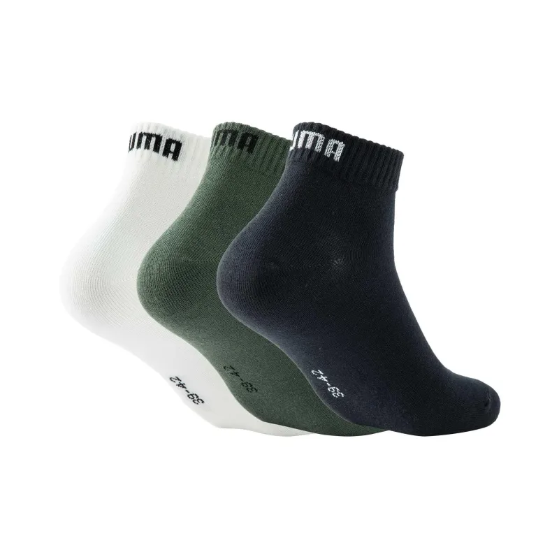 PUMA QUARTER Ankle Socks Unisex 3 Pack-1