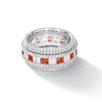 NothingButMini Zircon Copper Rings Unisex