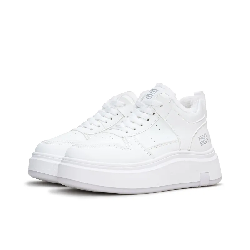 Humanism 1986 Thermal Abrasion Resistant Height Increasing Low Top Skateboard Shoes Women's-1
