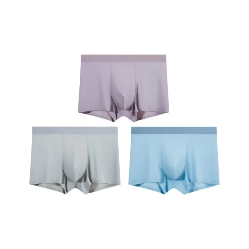Qiao Ni Tong Underpants Men's 3 Pack-8