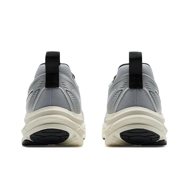 XTEP Absolute Dust 6.0 Anti Slip Wear Resistant Low Top Running Shoes Men's Silver Gray Black-5