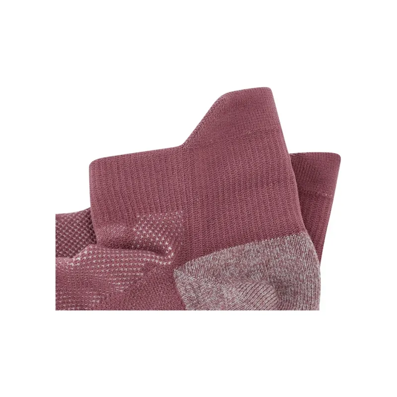 XTEP Ankle Socks Women's 2 Pack Gray/Russet Red-4