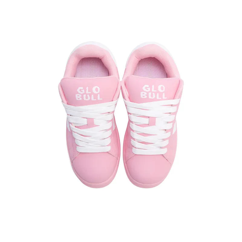 GLO BULL Skateboard Shoes Unisex Low Top Flesh Pink-3