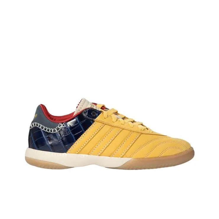 Adidas Samba Millennium Wales Bonner Fade Gold Navy Croc-1