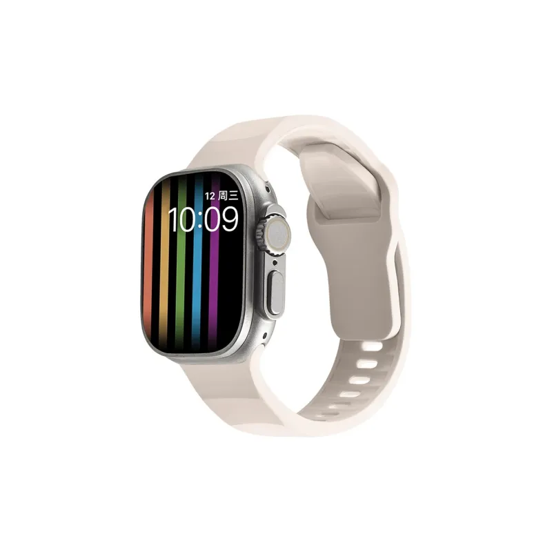 YADIQI Watch Band Apple Compatibility 49mm Silicone Material-32