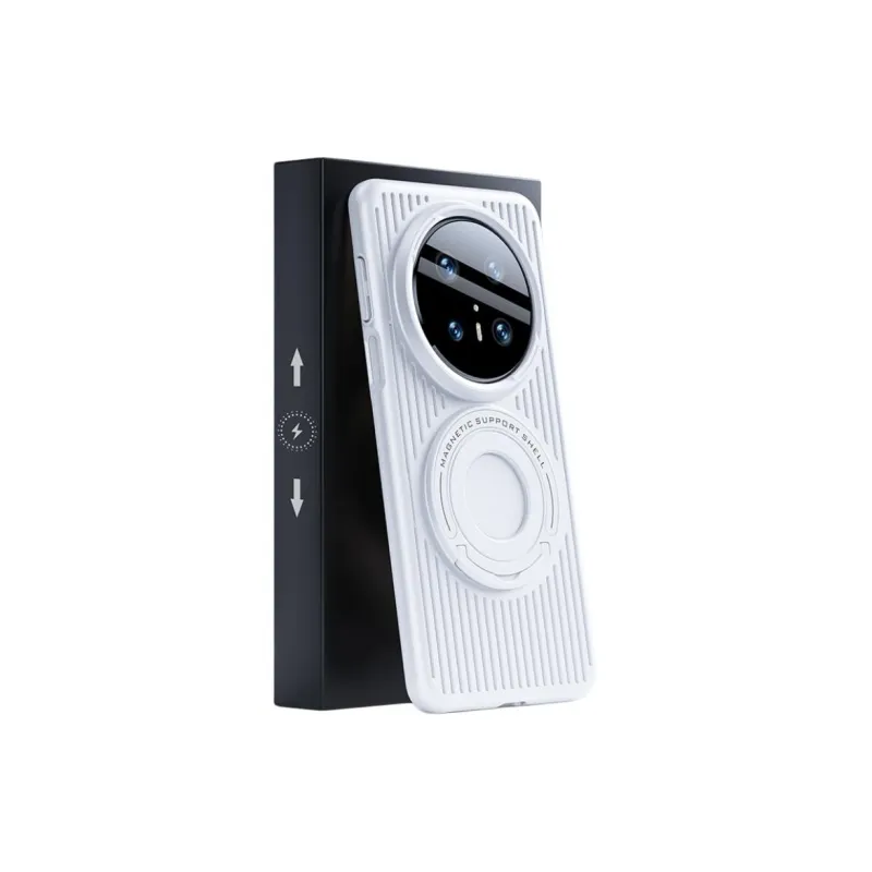 ZHUOJI PC Material Magnetic Stand Heat Dissipation Phone Case Compatibility Huawei Mate 70 Collection-4