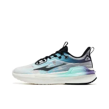 Erke Shock Absorbers With Slip Resistant And Abrasion Resistant Properties Low Top Running Shoes Men's Blue Purple