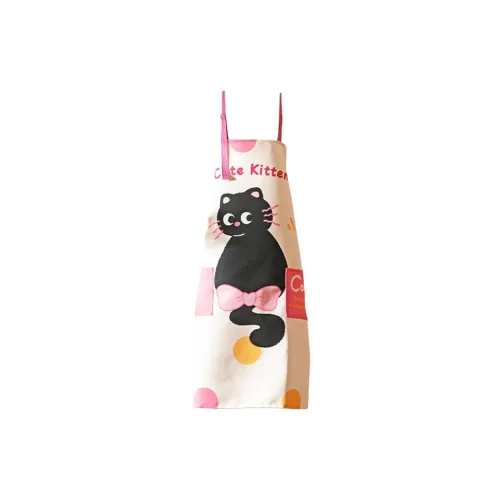 MDZF SWEET HOME Apron Kitchen Home Cooking Waist Apron Cute High Value Water Resistant Oil Proof Bib