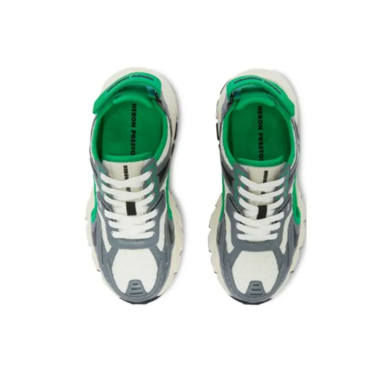HERON PRESTON Block Stepper Breathable River Trekking Shoes Women's Gray White Green-4