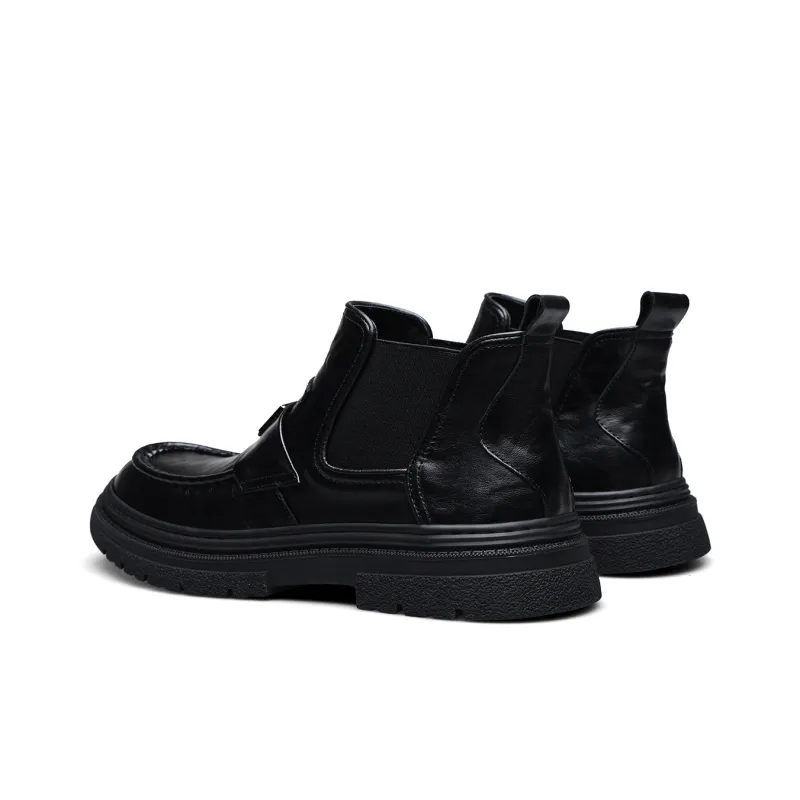 D FUSE SCANDINAVIA Short Chelsea Boots Men's Black-8