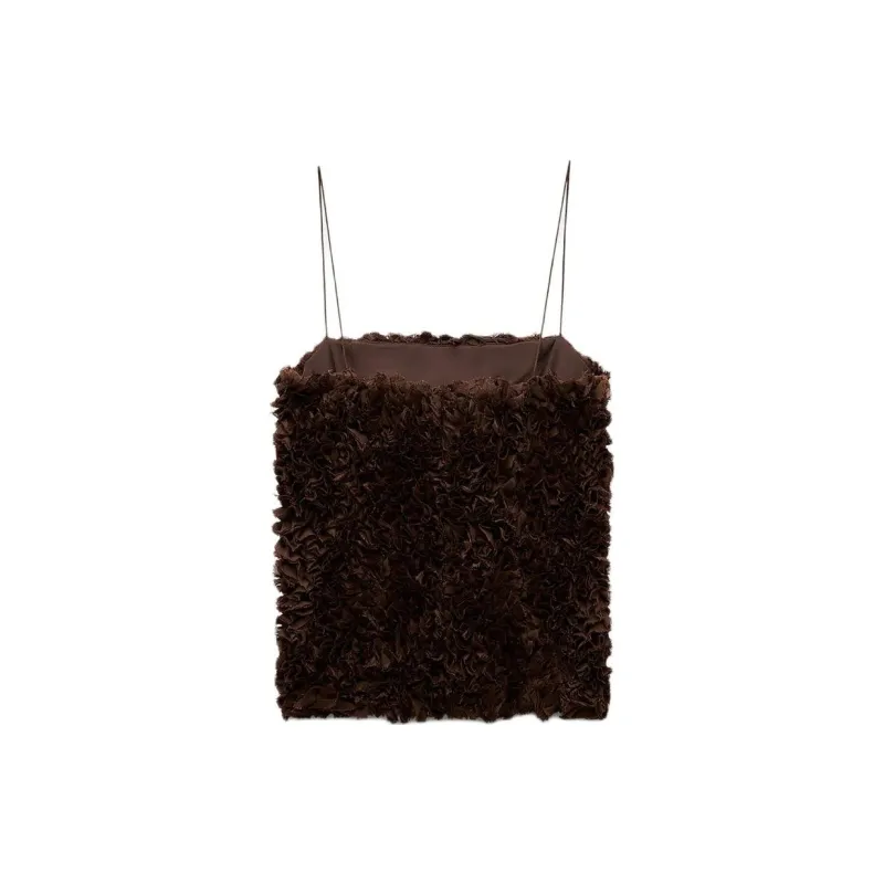 ZARA Camisoles Women's Brown-1