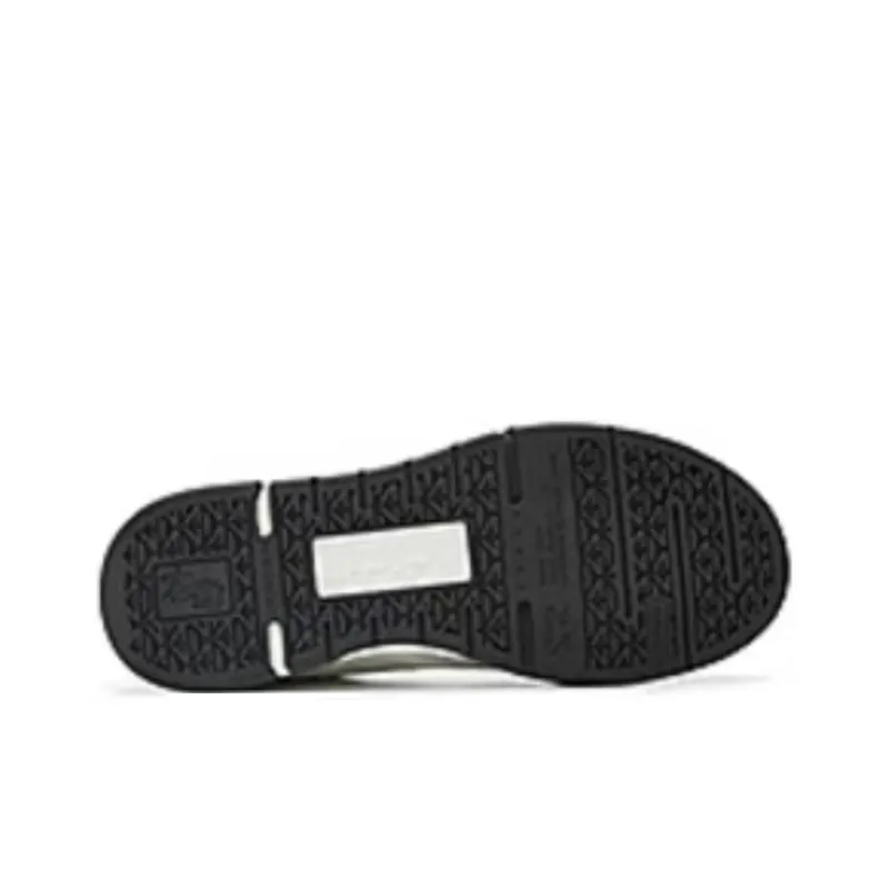 QIAODAN Non slip Lightweight Low Top Skateboard Shoes Men's White Gray Beige-7