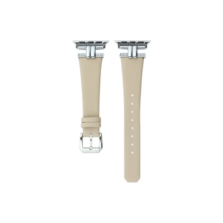 CHRROTA Watch Band Apple Compatibility Leather-2