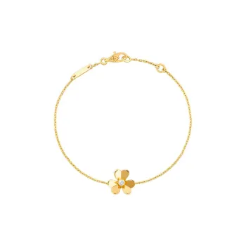 Van Cleef & Arpels Frivole Series Karat Gold Bracelets Women's