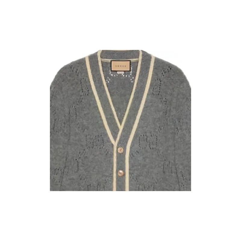 GUCCI Sweaters Men Gray-5