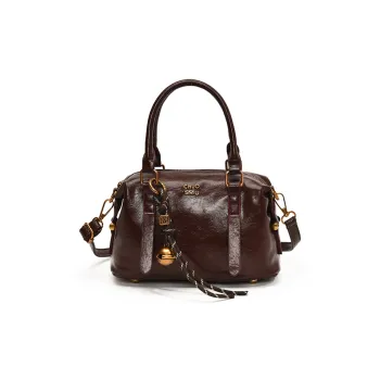 Yalu PU Crossbody Handbags Medium Size Women's Coffee/Brown/Burgundy/Black