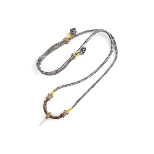 EADDA JEWELRY Braided String Necklaces Unisex