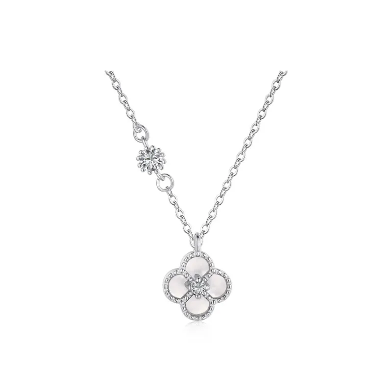 NIANNIANXI S925 Silver Necklaces Women's-0