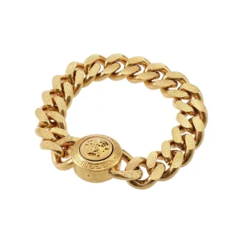 VERSACE Metal Bracelets Men's Gold