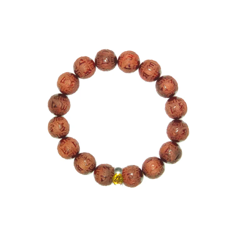 Guansha Pterocarpus Bracelets Unisex-5