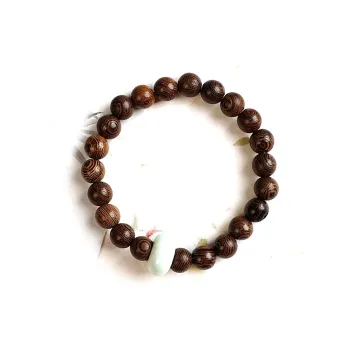 BNNYW Golden Sandalwood Bracelets Unisex