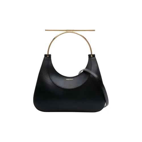 Alexander McQueen Calfskin Handbag Mini Women's Black