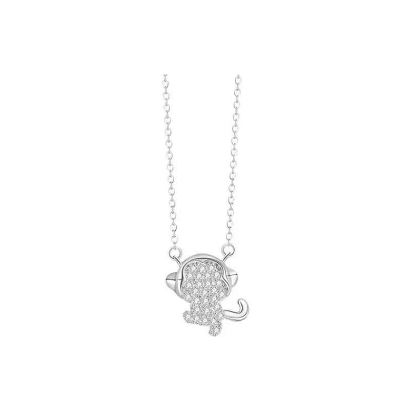 Regalrose S 999 Fine Silver Necklaces Women's Snake Year Necklace-11
