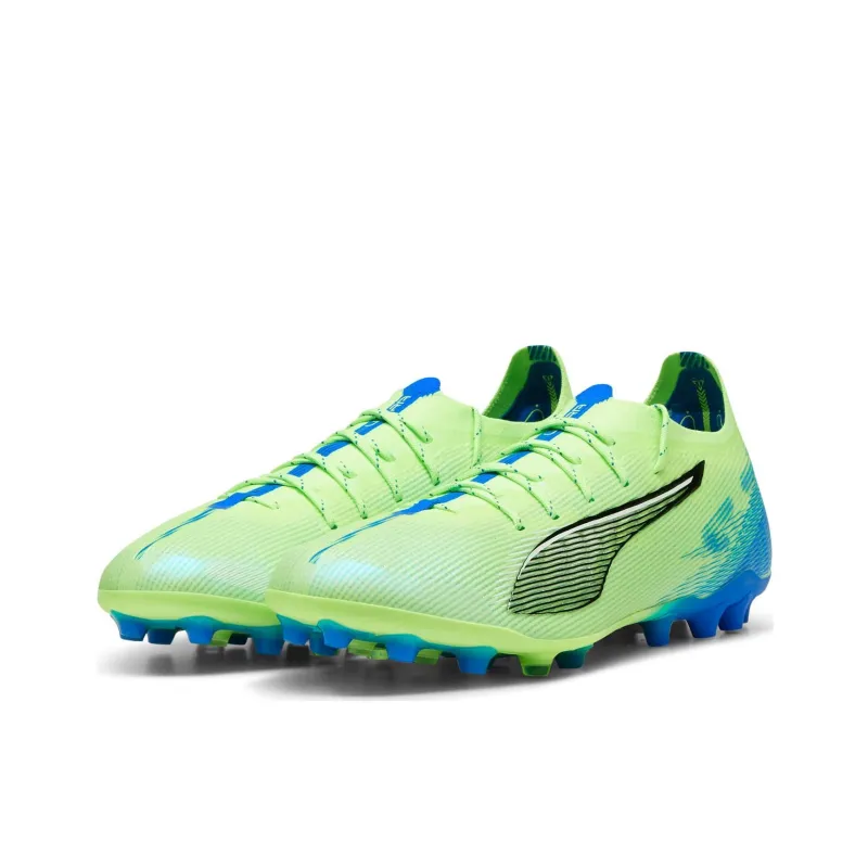 PUMA Ultra 5 Anti-Slip Wear-Resistant Soccer Shoes Men's Green-2