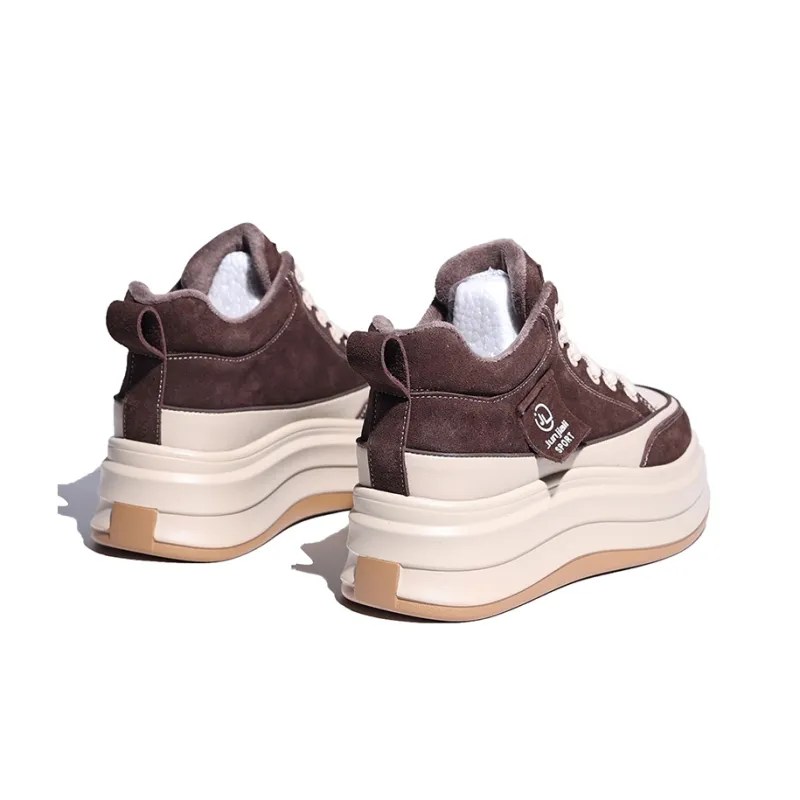 Junjali Warm High Top Casual Shoes Women's-6