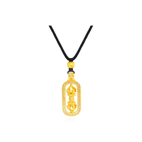 Master Kim Yellow Gold Necklaces Unisex