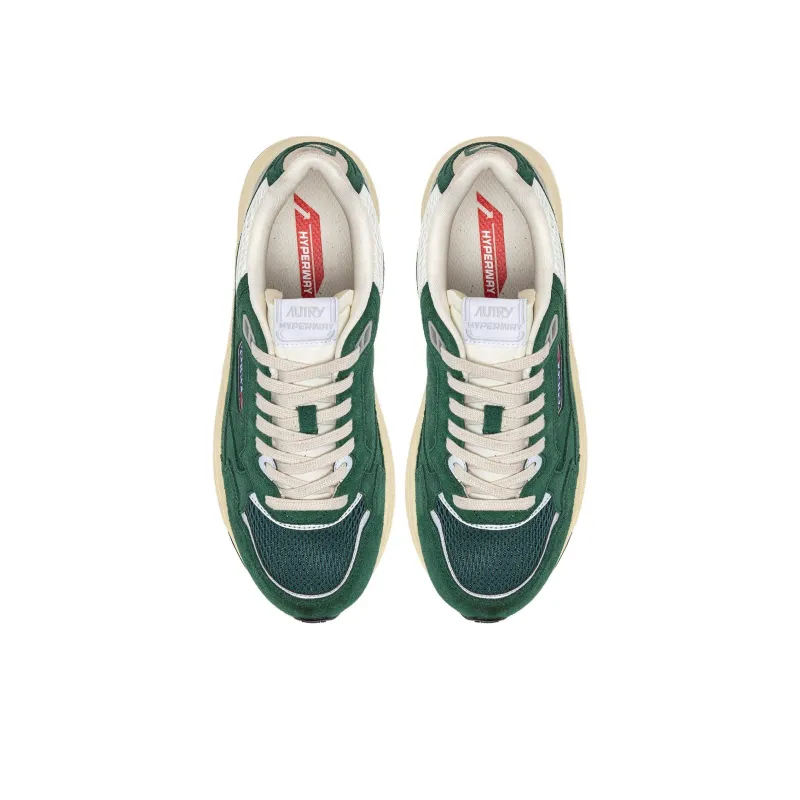 AUTRY BASKETS HYPERWAY Low Top Casual Shoes Men's Green-3