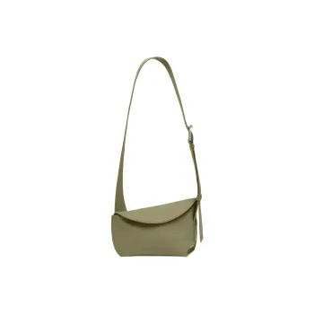 Alexander McQueen T Bar Calfskin Crossbody Bag Shoulder Bag Men's Green