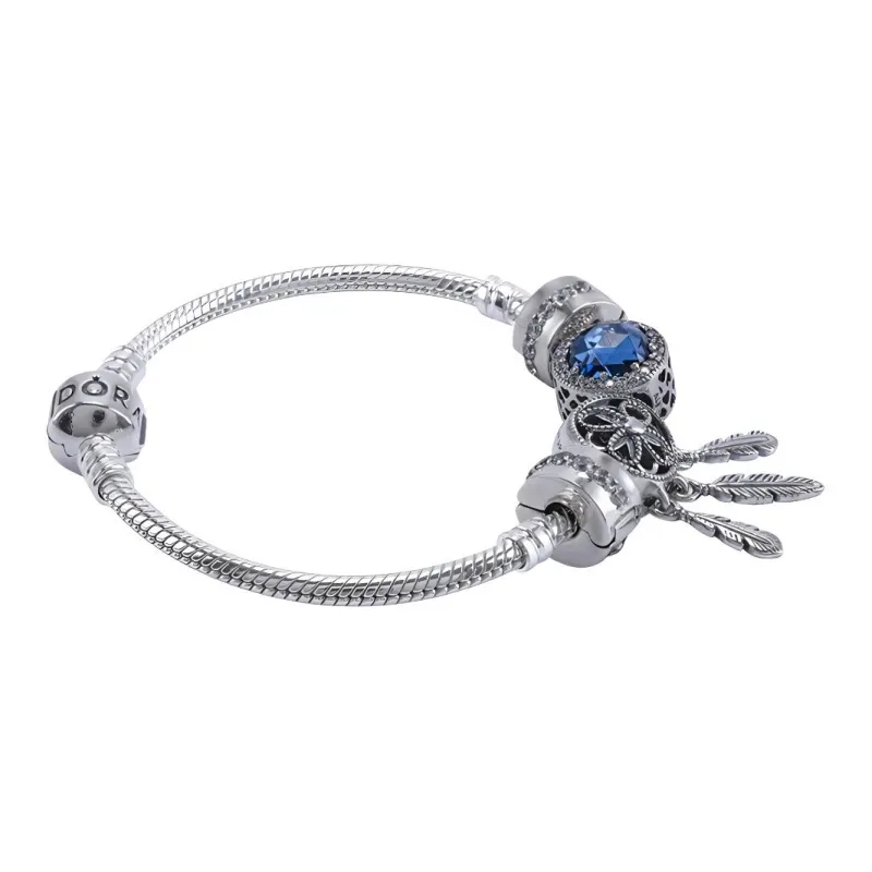 Pandora 925 Sterling Silver Bracelets Women's Silver-1
