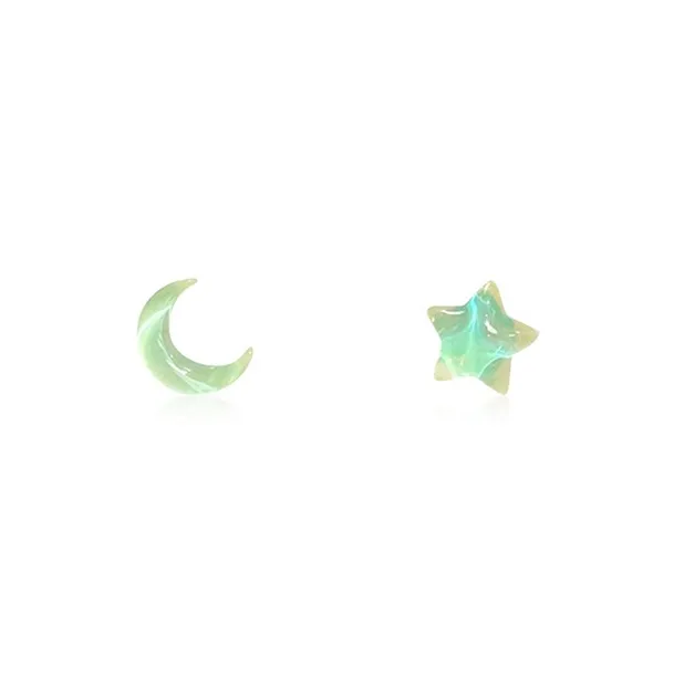 ROGA Alloy Stud Earrings Women's-4