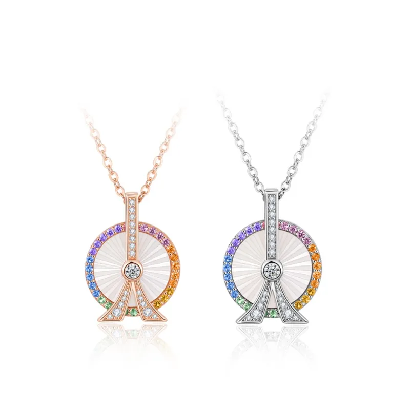 CHIEMOT S925 Silver Collarbone Chain Women's-0