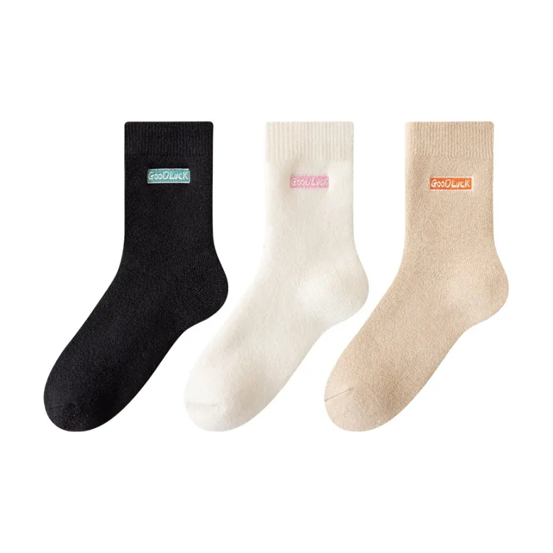 MIIOW Mid Calf Socks Unisex Combo Set-78