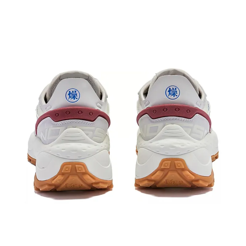QIAODAN Mars Shoes Low Top Casual Shoes Men's Light Gray-3