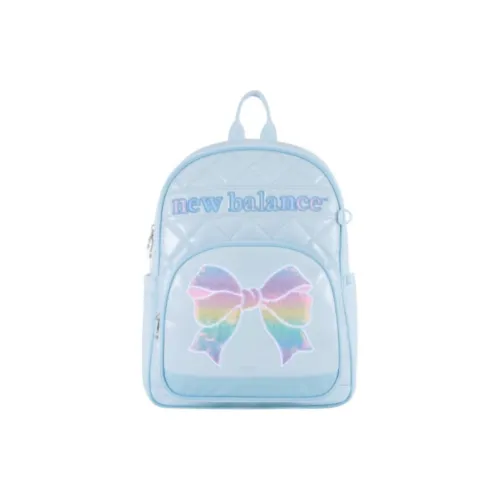 New Balance Polyester Backpack Combo Set Unisex Blue