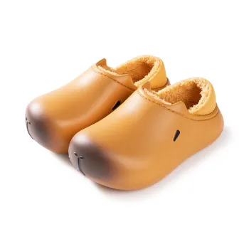 LATE TIME Fall And Winter 2024 Indoor Home Couple Set With Slippers, Warm And Unisex