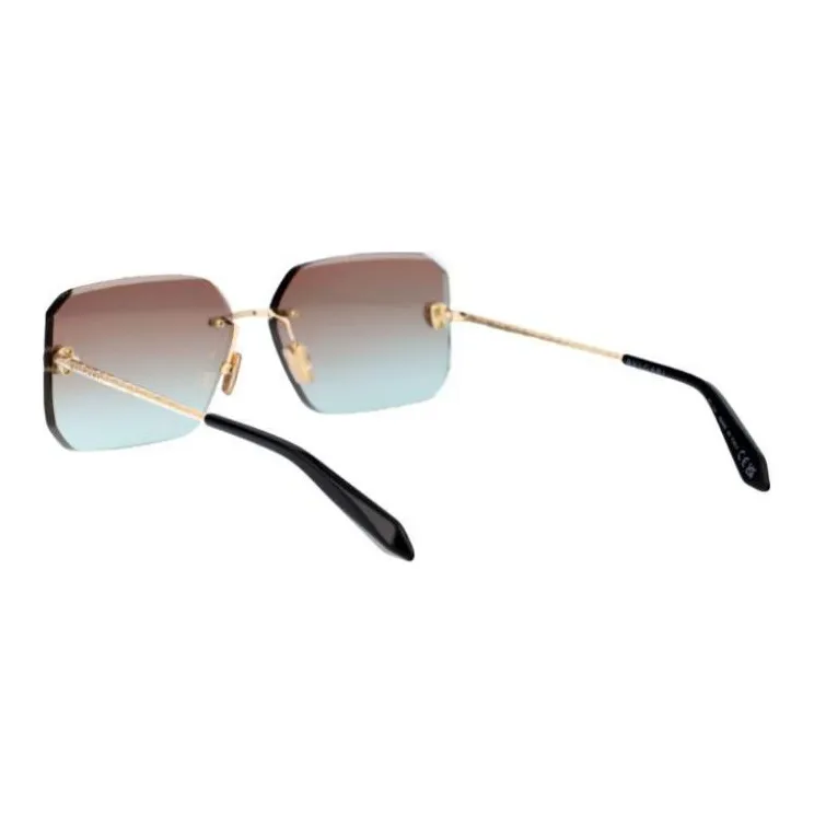 BVLGARI Rimless Square frame Sunglasses-3
