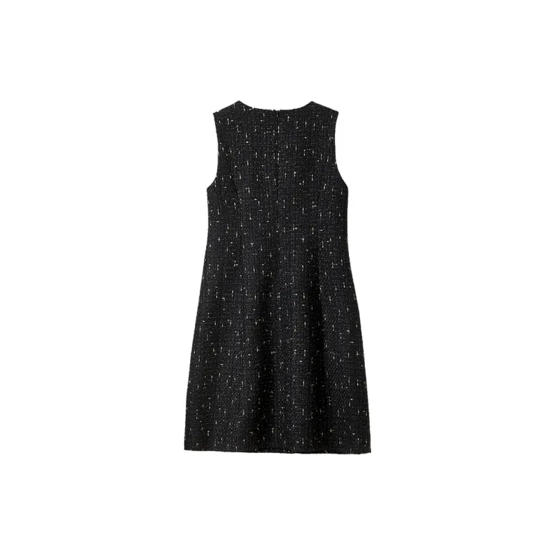 SENTUBILA Sleeveless Dress Women's Black-1